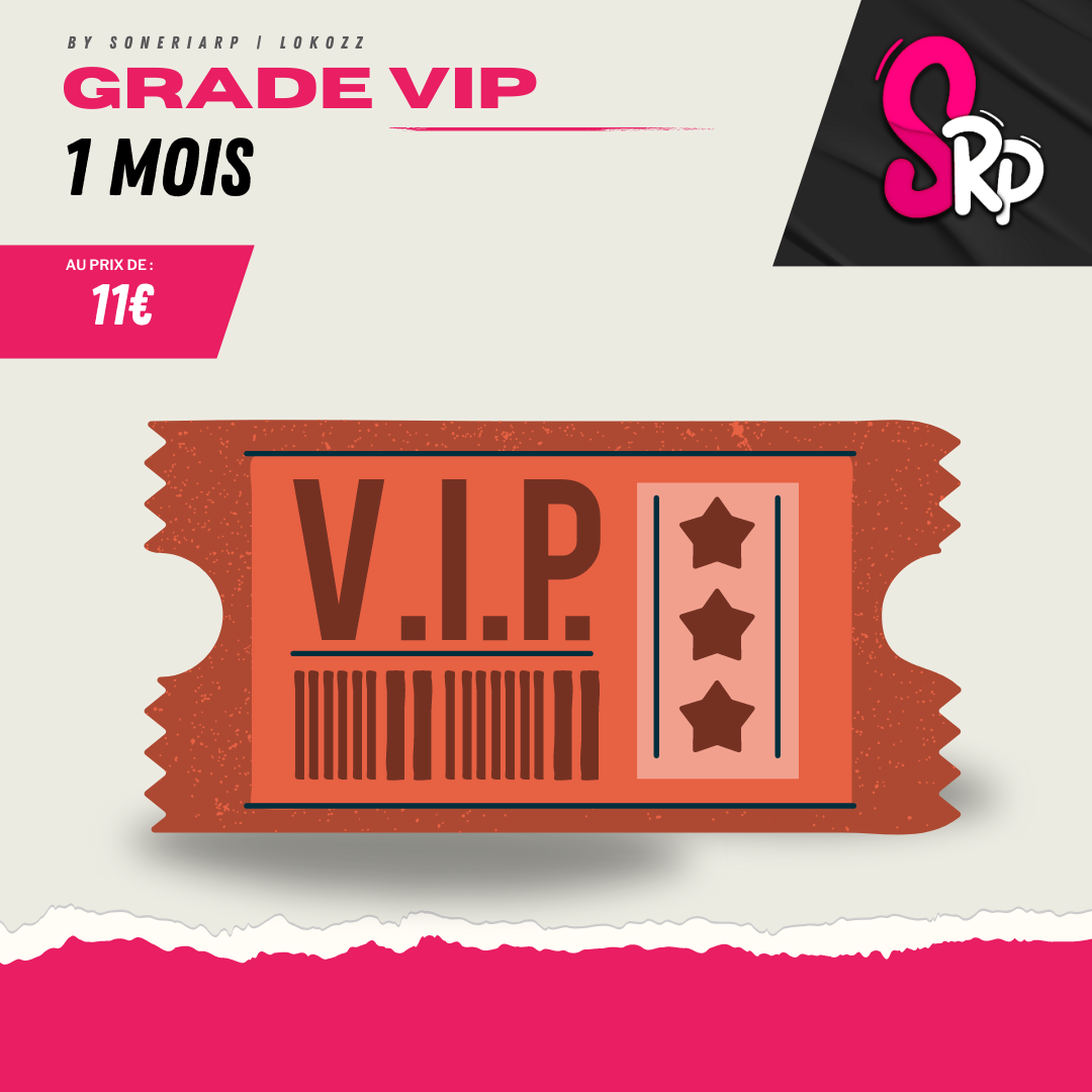 VIP 1 mois